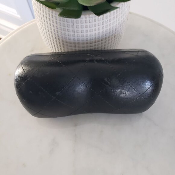 Authentic Vintage Chanel Oversized Iconic Double C Butterfly Sunglasses W/ Case - Picture 12 of 16